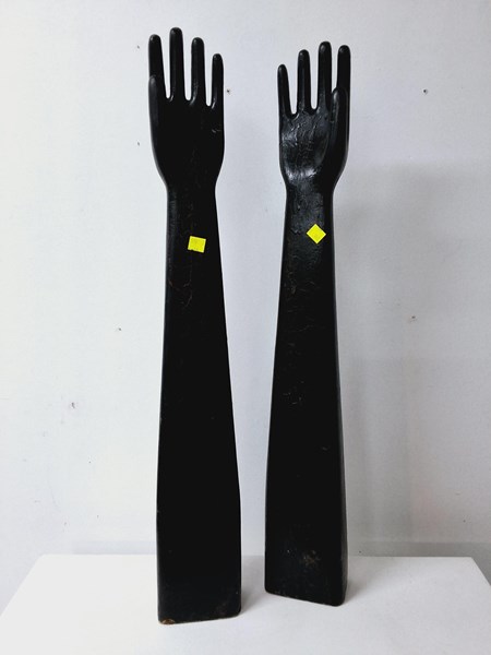 Lot 1389 - GLOVE STANDS