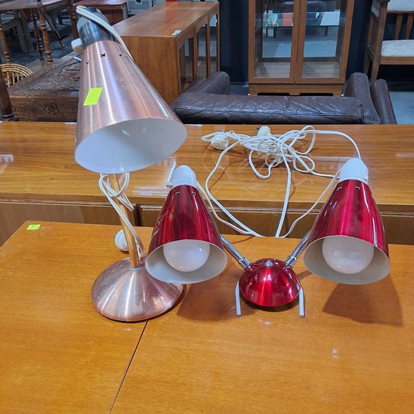 Lot 249 - BEDSIDE LAMPS