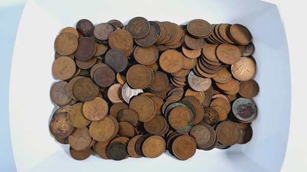 Lot 1245 - COPPER COINS