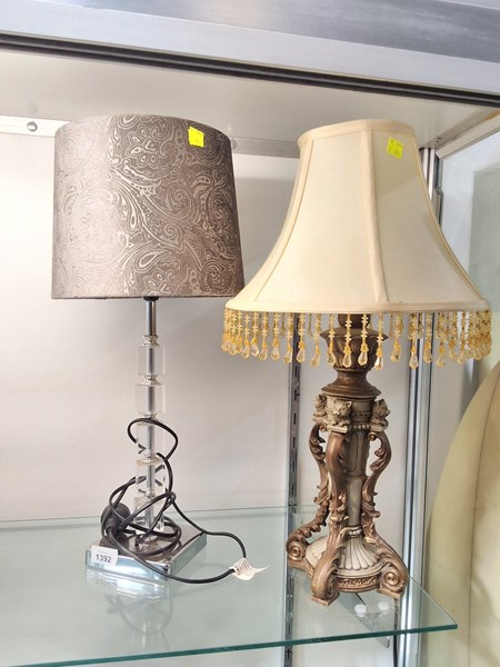 Lot 1306 - TABLE LAMPS