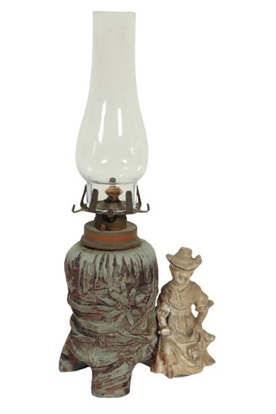 Lot 126 - NURSERY OIL LAMP