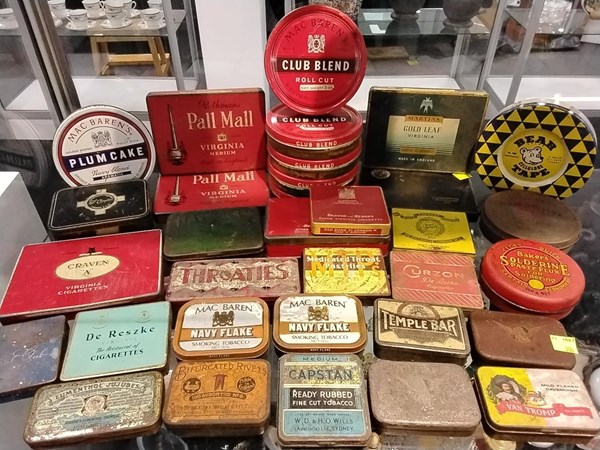 Lot 1343 - ADVERTISING TINS