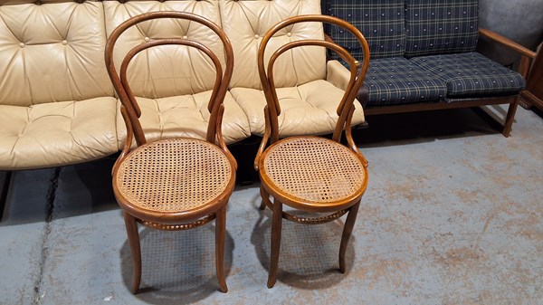 Lot 280 - PAIR OF BENTWOOD CHAIRS