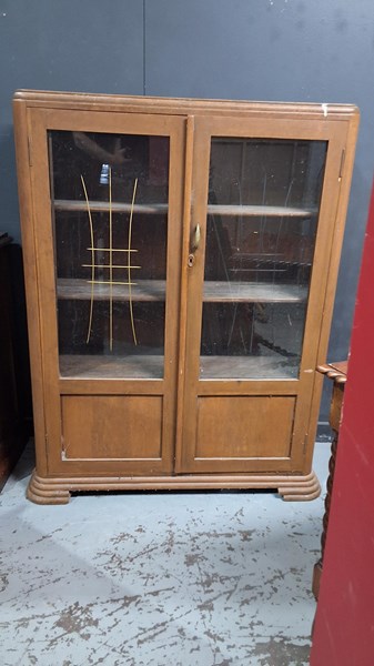 Lot 64 - ART DECO BOOKCASE