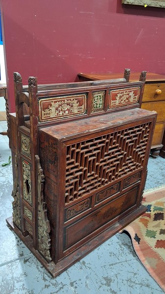 Lot 23 - CHINESE MARRIAGE CHEST