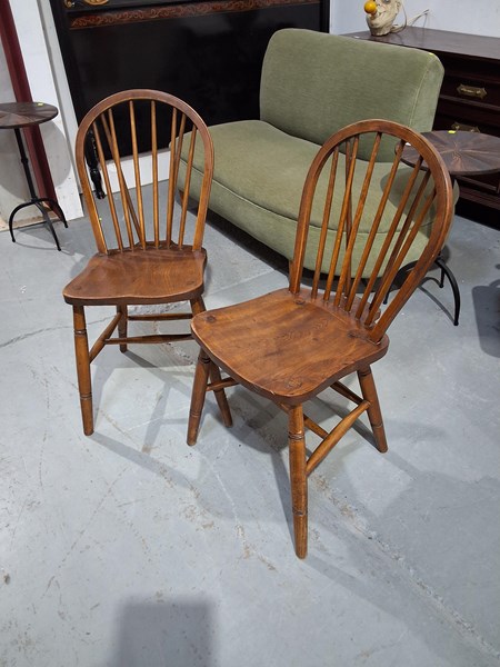 Lot 318 - WINDSOR CHAIRS
