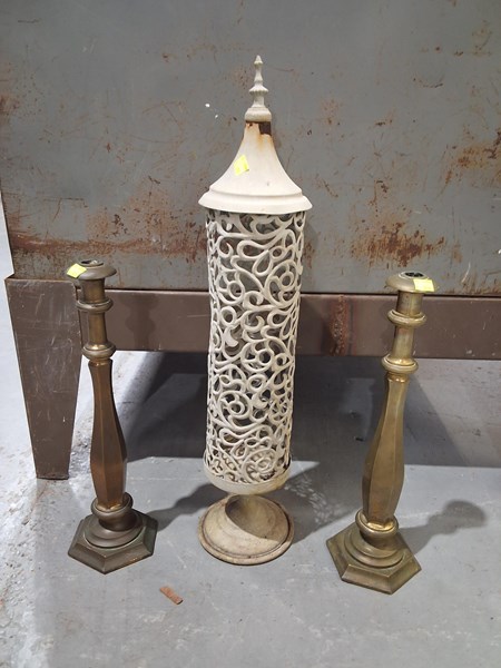 Lot 223 - CANDLE STICKS