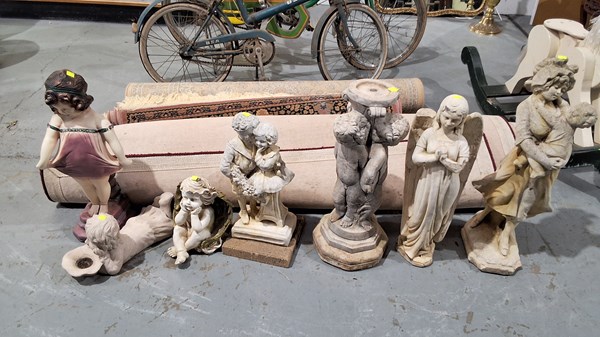 Lot 219 - GARDEN ORNAMENTS