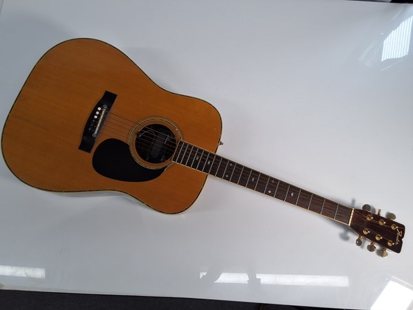 Lot 1080 - FENDER F65 DREADNOUGHT ACOUSTIC GUITAR