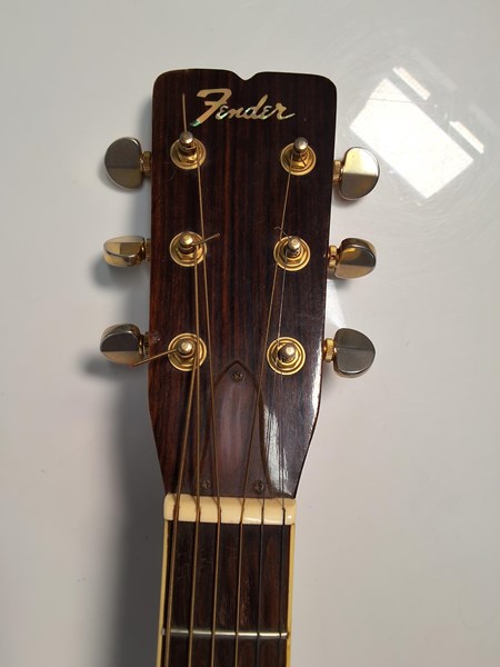 Lot 1080 - FENDER F65 DREADNOUGHT ACOUSTIC GUITAR