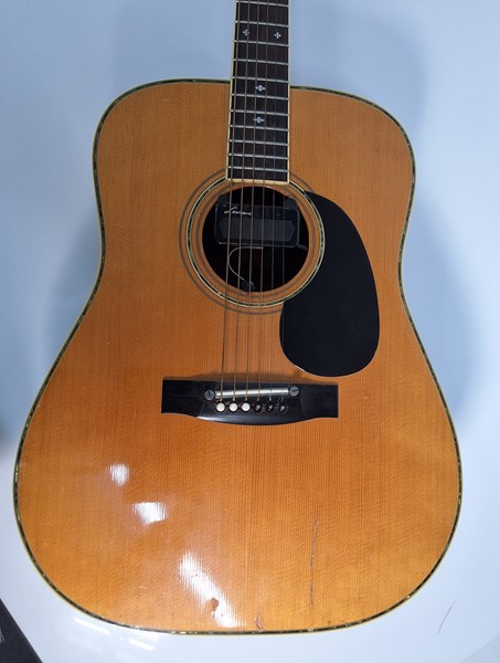 Lot 1080 - FENDER F65 DREADNOUGHT ACOUSTIC GUITAR