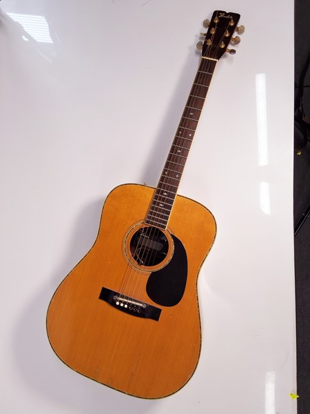 Lot 1080 - FENDER F65 DREADNOUGHT ACOUSTIC GUITAR