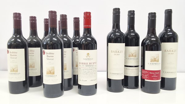 Lot 106 - CAMPBELLS - ASSORTED VARITALS & VINTAGES