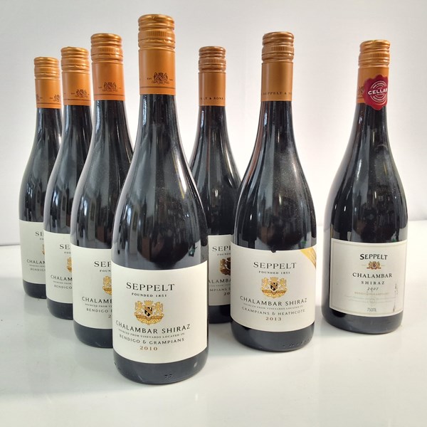 Lot 82 - SEPPELT CHALAMBAR SHIRAZ