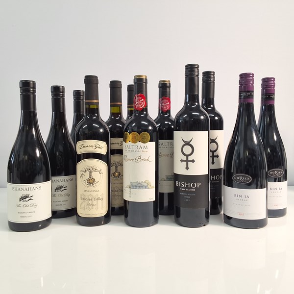 Lot 104 - VARIOUS WINEMAKERS - BAROSSA VALLEY SHIRAZ