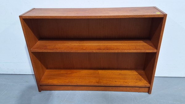 Lot 310 - TEAK BOOKSHELF