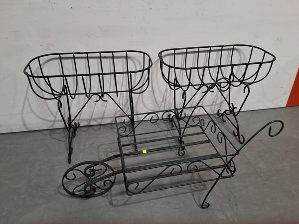 Lot 356 - PLANT STANDS