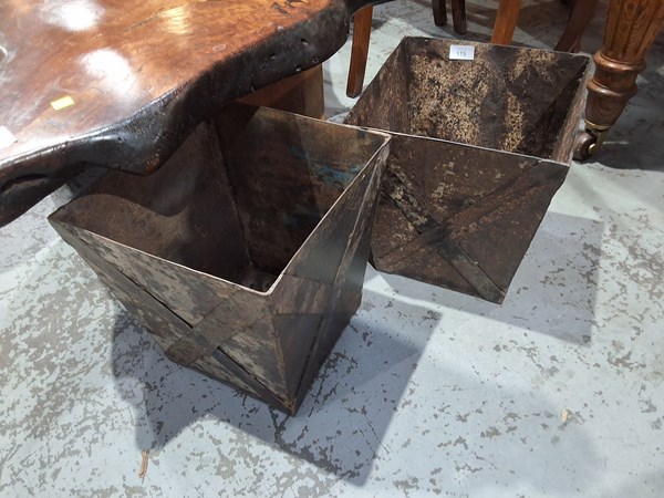 Lot 115 - PAIR OF PLANTERS