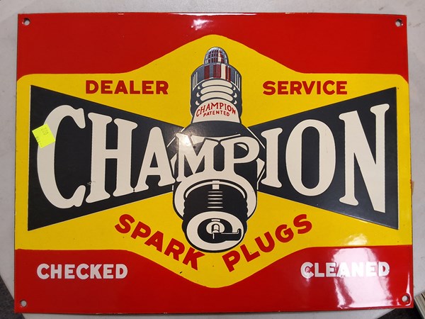 Lot 1241 - ENAMEL SIGN