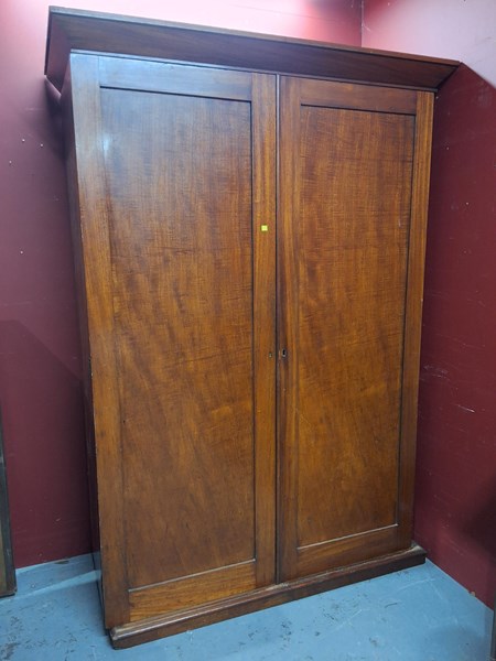 Lot 74 - CEDAR WARDROBE