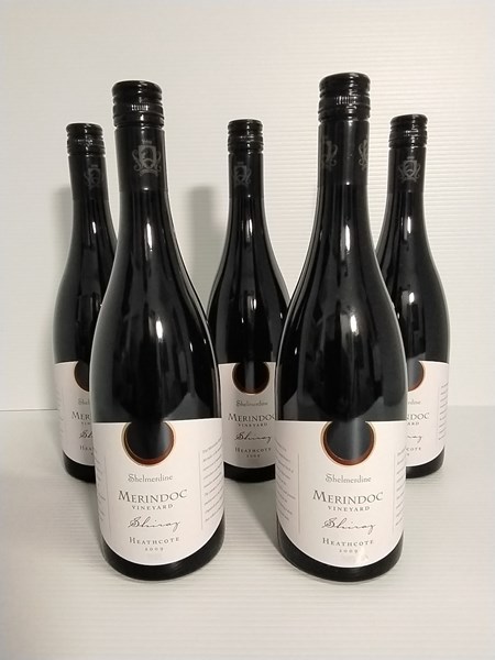 Lot 143 - SHELMERDINE MERINDOC SHIRAZ