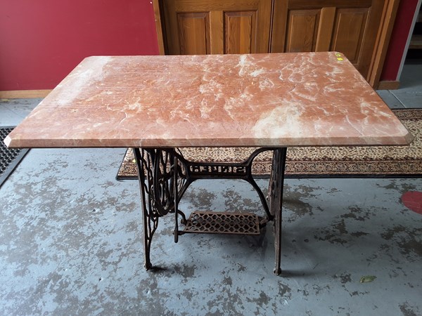 Lot 45 - CONSERVATORY TABLE