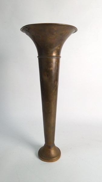 Lot 1311 - TRENCH ART VASE