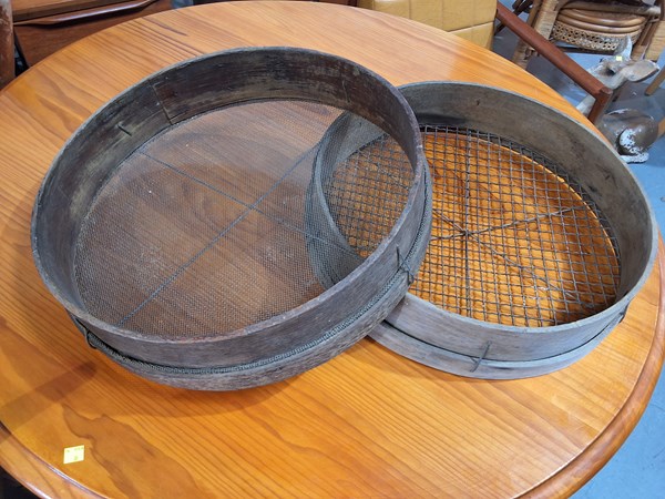 Lot 397 - SET OF TWO SIEVES