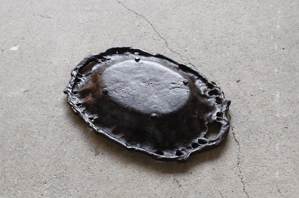 Lot 82 - CAST IRON PLATE