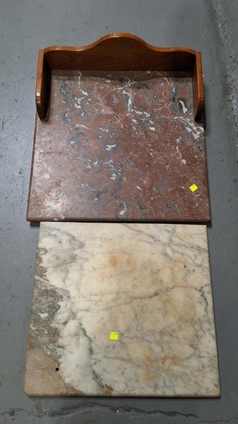 Lot 373 - MARBLE PIECES