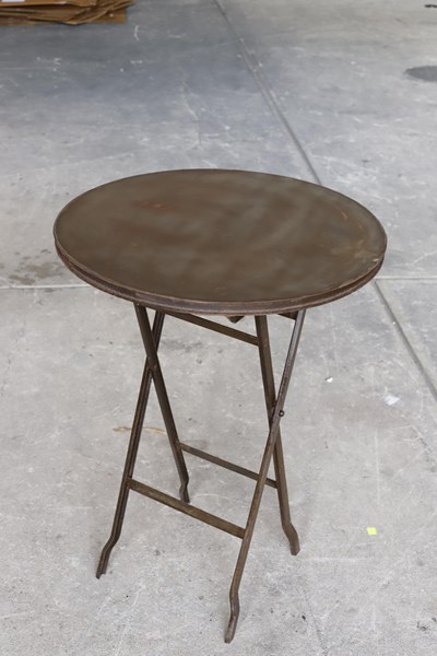 Lot 41 - IRON CAFE TABLE