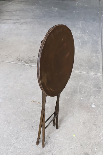 Lot 41 - IRON CAFE TABLE