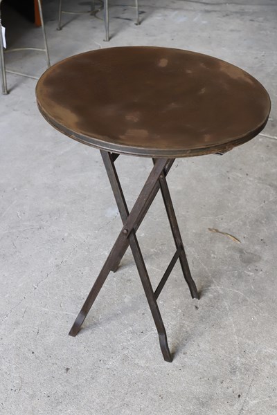 Lot 189 - IRON CAFE TABLE