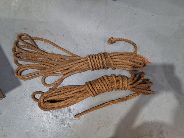 Lot 202 - LENGTHS OF ROPE