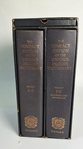 Lot 1163 - OXFORD DICTIONARY