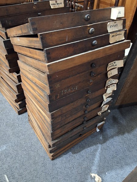 Lot 280 - STORAGE DRAWERS