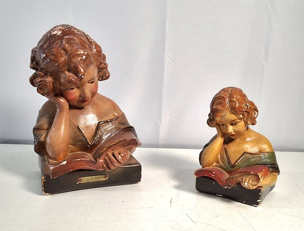 Lot 1175 - PLASTER BUSTS