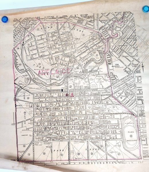 Lot 1316 - MAP OF ADELAIDE