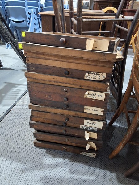 Lot 279 - STORAGE DRAWERS