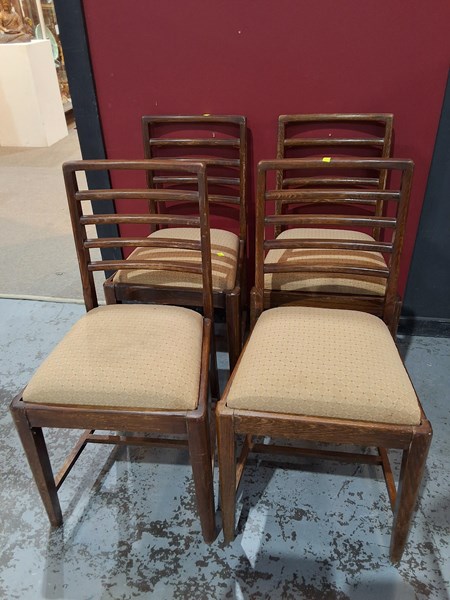 Lot 89 - FOUR DINING CHAIRS
