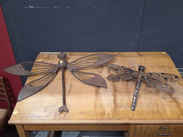 Lot 83 - DRAGONFLY ORNAMENTS