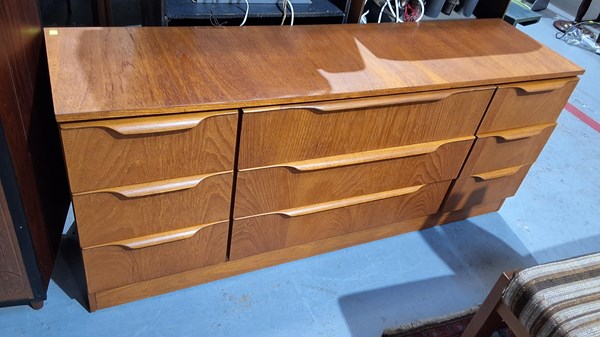 Lot 320 - TEAK SIDEBOARD