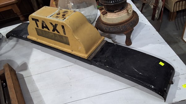 Lot 246 - TAXI SIGN