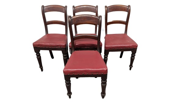 Lot 89 - DINING CHAIRS