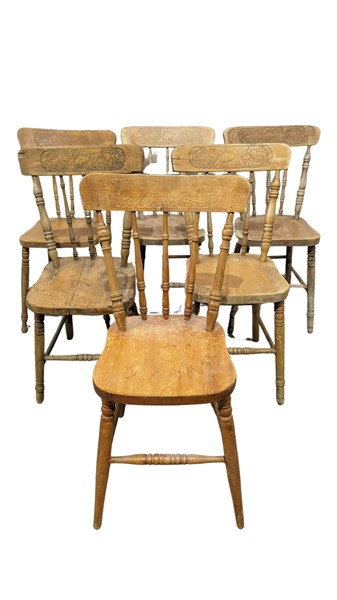Lot 25 - COTTAGE CHAIRS