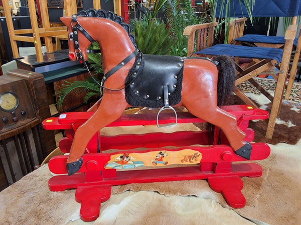 Lot 341 - ROCKING HORSE