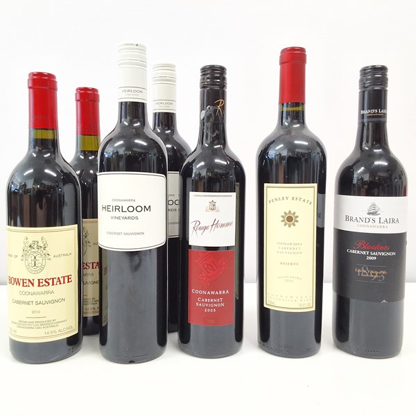 Lot 80 - VARIOUS WINEMAKERS- COONAWARRA CABERNET SAUVIGNON