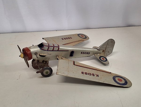 Lot 1203 - TIN TOY PLANE