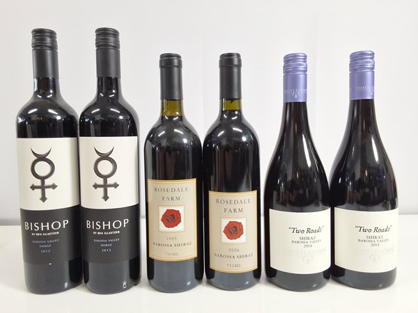 Lot 58 - VARIOUS WINEMAKERS - BAROSSA VALLEY SHIRAZ