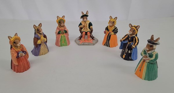 Lot 1403 - BUNNYKINS THE TUDOR COLLECTION